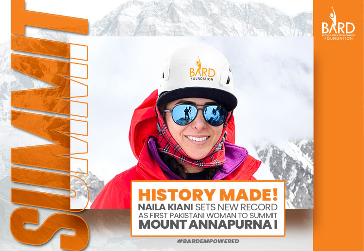 Naila Kiani Sets New Record as First Pakistani Woman to Summit Mount Annapurna I